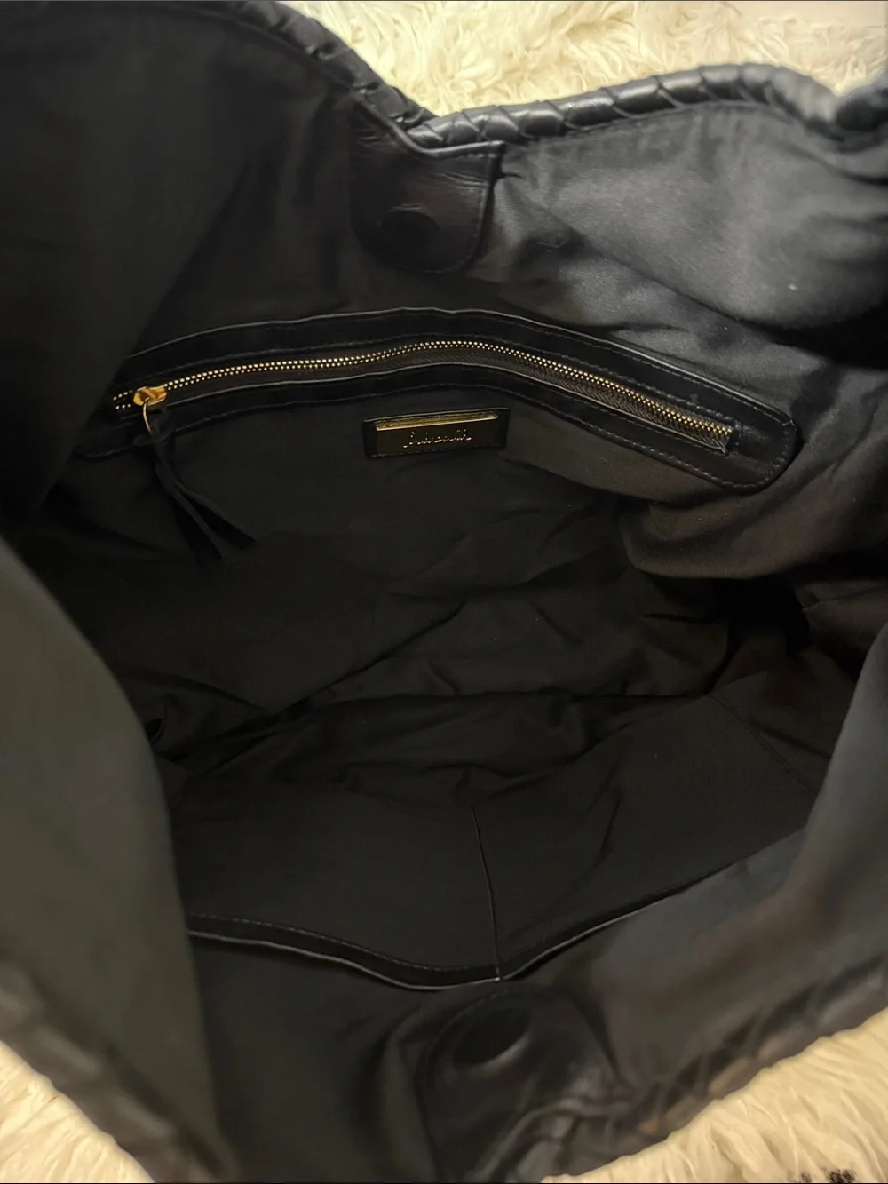 Cleobella Bryant Hobo Black Leather Shoulder Bag - Minimalist Everyday Large